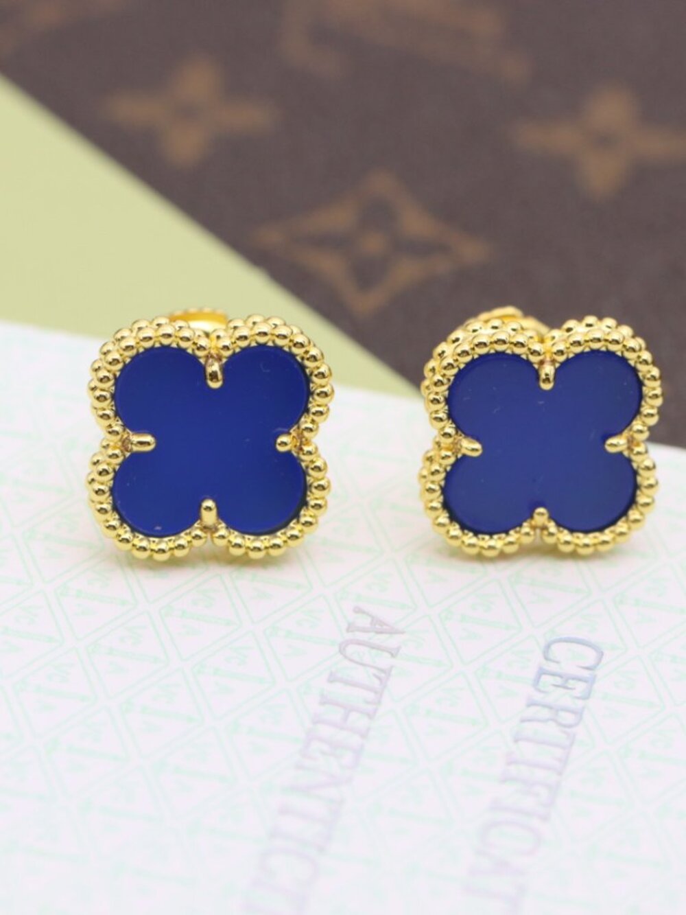 Van Cleef & Arpels Blue Earrings